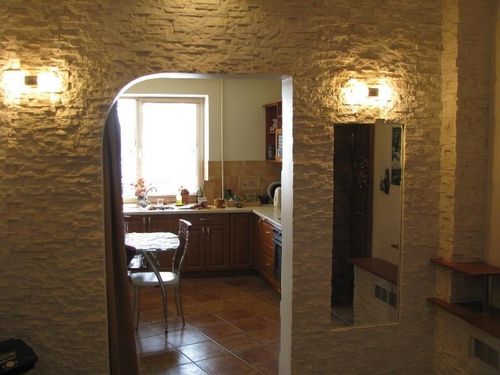 Арки в интерьере прихожей фото: дизайн кухни, коридор из декоративного камня и гипсокартона, идеи как оформить