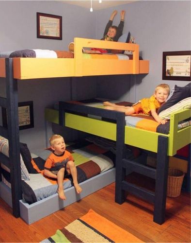 Детские комнаты для 3 мальчиков фото дизайн: как обустроить для разного возраста, фото как оформить