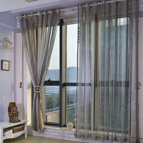 Дизайн оконных штор: гардины и занавески в кабинете, маленькой комнате