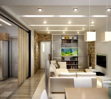 Дизайн-проекты однокомнатной квартиры – как оформить жилище?