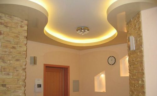 Двухуровневый потолок с подсветкой: эффективные способы освещения.