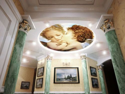 Фрески на потолок: фото и видео