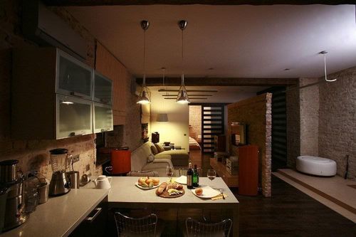 Интерьер гостиной совмещенной с кухней: фото дизайна, кухня и гостиная вместе в одной комнате, проекты планировки, идеи, видео