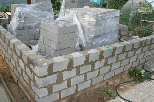 Как построить баню из керамзитобетонных блоков