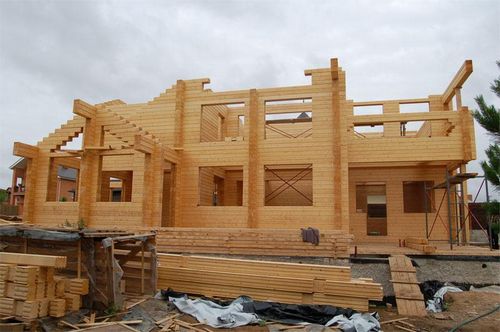 Как построить дом из клееного бруса