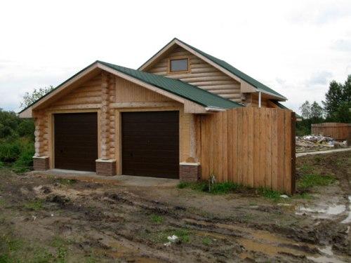 Как сделать деревянный гараж?