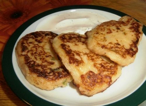 Картофельные оладьи с сыром: из картошки пюре рецепт