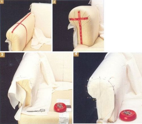 Накидка на диван своими руками: изготовление выкройки и пошив