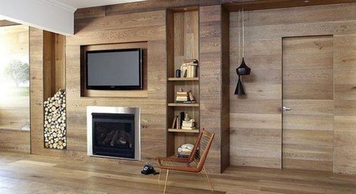 Отделка потолка и стен деревянными панелями - фото различных вариантов дизайна