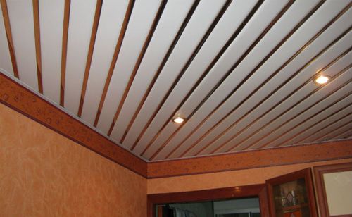 Панели на потолок в кухню: выбор материала и его монтаж.