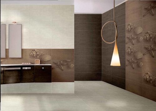 Панно из плиток: керамическое для ванной, фото, из керамогранита для пола, на стену, для комнаты, дизайн, Керама Марацци, 25 20, видео