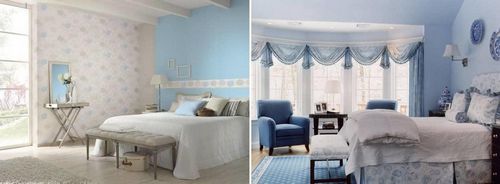 Подбор цветов обои для спальни: какого выбрать, сиреневые, фото, серые, голубые, темные, в полоску в интерьере, фиолетовые, какой лучше, видео
