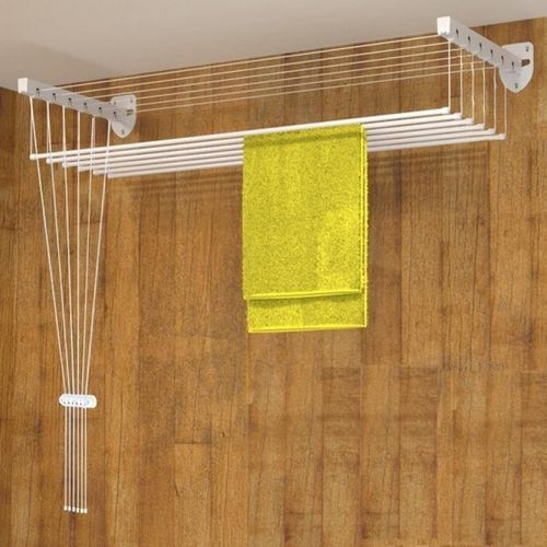 Потолочная сушилка для белья: сушка настенная в ванную, для потолка приспособление и устройство в комнату