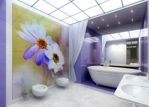 Стеклянные потолки в ванной комнате - каковы их преимущества и можно ли их создать самому?