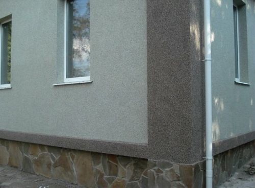 Утепление фасада мокрым методом с покрытием штукатуркой