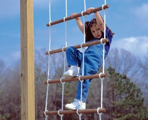 Веревочная лестница своими руками: как сделать канатную, как связать для детей, как называется для колодца, видео