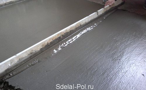 Бетонная стяжка - устройство и пропорции бетона для стяжки пола