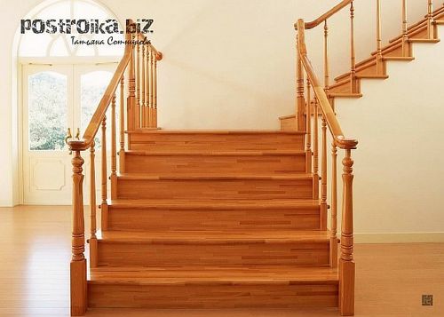 Деревянные лестницы: фото в интерьерах