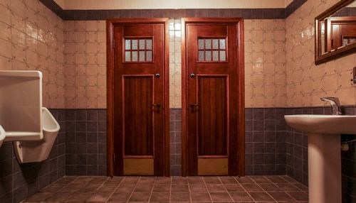 Двери для ванной и туалета: правила выбора