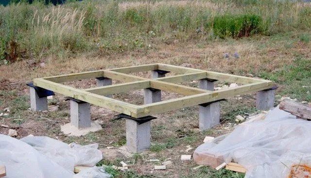 Полный пошаговый план постройки сарая без фундамента