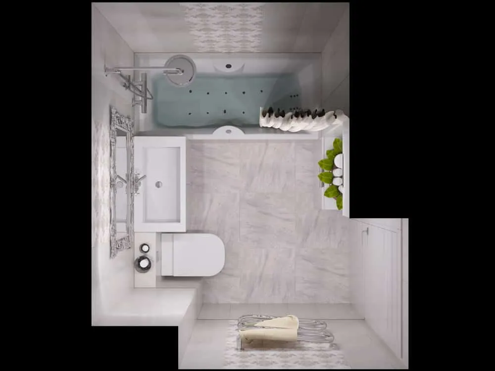 Дизайн маленькой ванной комнаты: идеи планировки и ремонта