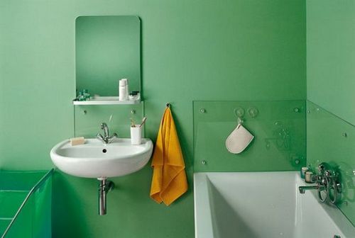 Чем красить стены и потолок в ванной комнате?