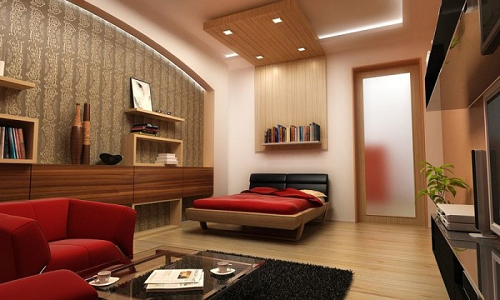 Дизайн гостиной-спальни в хрущевке: основные принципы