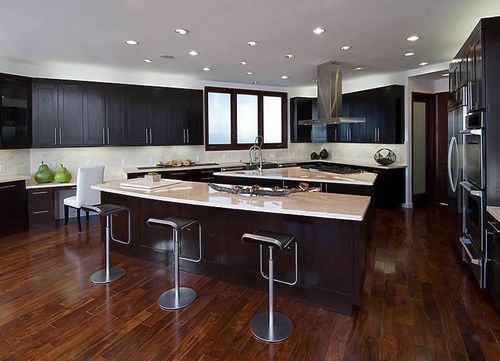 Дизайн кухни гостиной 30 кв м фото: интерьер, планировка проекта, мебель, зонирование большой кухни