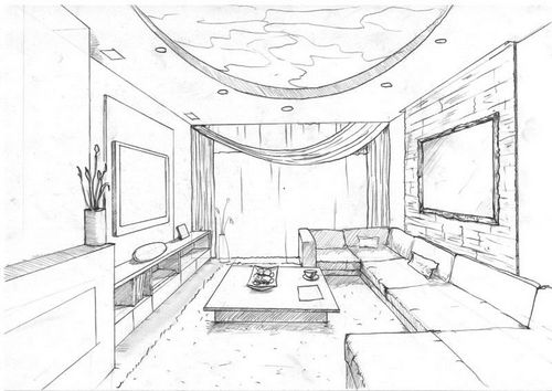 Дизайн-проект гостиной: комнаты фото, индивидуальная спальня, готовый интерьер дома, план, чертеж и схема