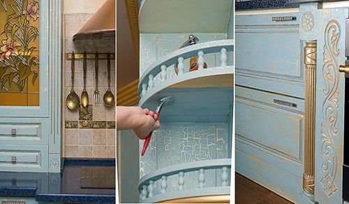 Как покрасить кухонный гарнитур своими руками: краска для фасада