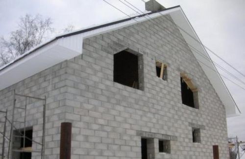 Как построить дом из пеноблоков