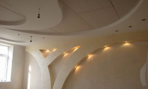 Как правильно сделать подвесной потолок из гипсокартона