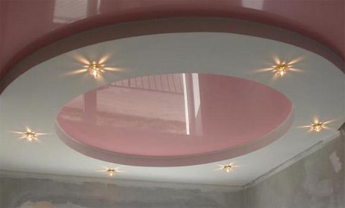 Как сделать натяжной потолок с подсветкой, устройство двухуровневых и одноуровневых конструкций, особенности диодного освещения, детальное фото и видео