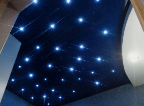 Как сделать звездное небо дома своими руками - устройство проекции и системы конструкции, какой эффект светодиодного потолка, преимущества 3d, детали на фото +видео