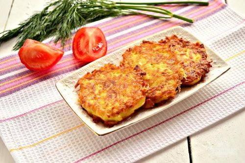 Картофельные оладьи с сыром: из картошки пюре рецепт