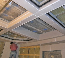 Кессонный потолок своими руками (с фото)