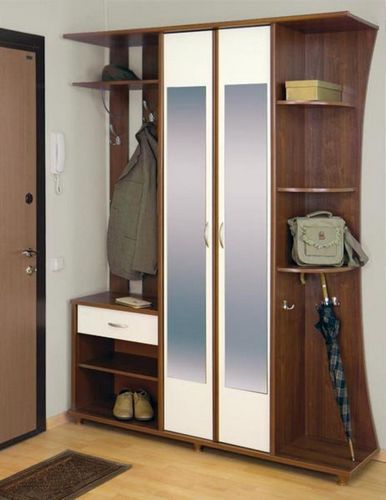 Малогабаритные прихожие со шкафом-купе в коридор: маленький дизайн, фото компактных и небольших, идеи