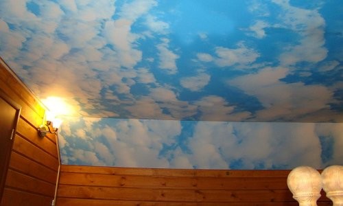 Облака на потолке своими руками: способы изготовления