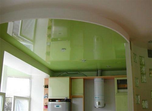 Подвесной потолок на кухне: виды, варианты дизайна интерьера