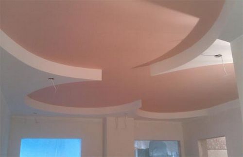 Покраска потолков из гипсокартона, как правильно сделать отделку и шпаклевку, какую краску выбрать, фото и видео примеры