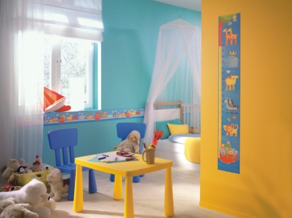 Покраска стен в детской своими руками: видео-инструкция как покрасить, раскрасить в группе дошкольного учреждения, сада, варианты окраски, какой краской, фото и цена