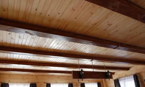 Потолок на даче - чем лучше обшить?