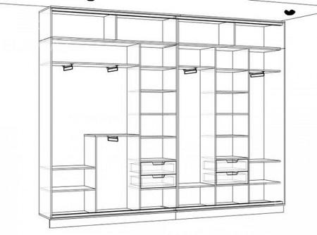 Проект шкафа-купе в прихожую: своими руками фото и схема, как сделать коридор, видео, чертеж и описание