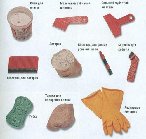 Расшивка швов керамической плитки: нож меду инструментом, зачистка Profiline и шпатель, кафель сделать