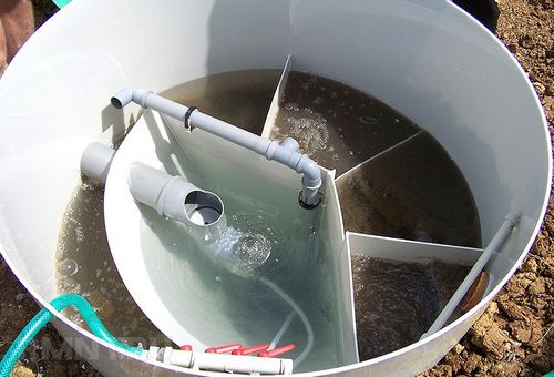 Самодельный фильтр для очистки пруда