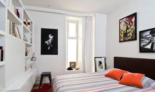 Спальни в ярких тонах: фото и дизайн стен, цвета мебели, белые акценты, современная спальня