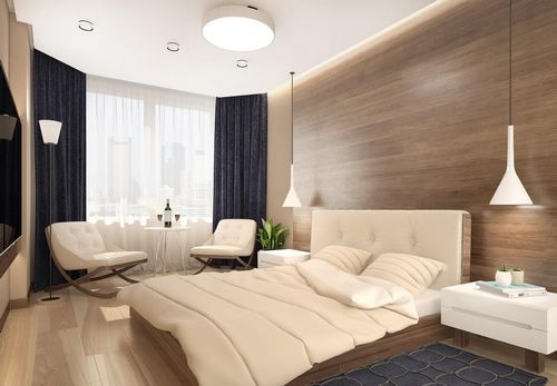Спальня в стиле минимализм: фото дизайна интерьера в хай-тек, гарнитур в больших, как оформить, видео как своими руками