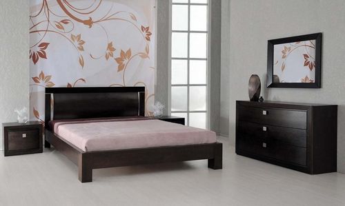 Спальня в стиле модерн: фото и дизайн интерьера, современные итальянские гарнитуры, маленькая мебель в бежевых тонах
