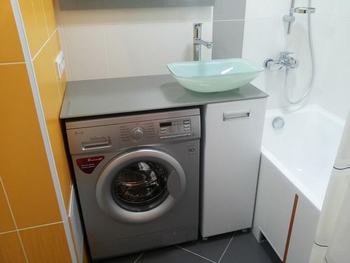 Тумба под стиральную машину: мебель с раковиной, для ванной в Леруа Мерлен, тумбочка на кухню под стиралку