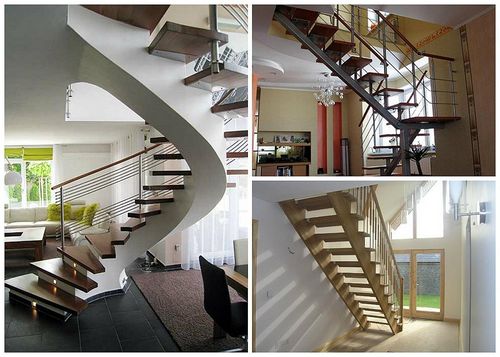Виды лестниц по конструкции: опоры готовые, оригинальные и правильные на второй этаж, решения и разработки